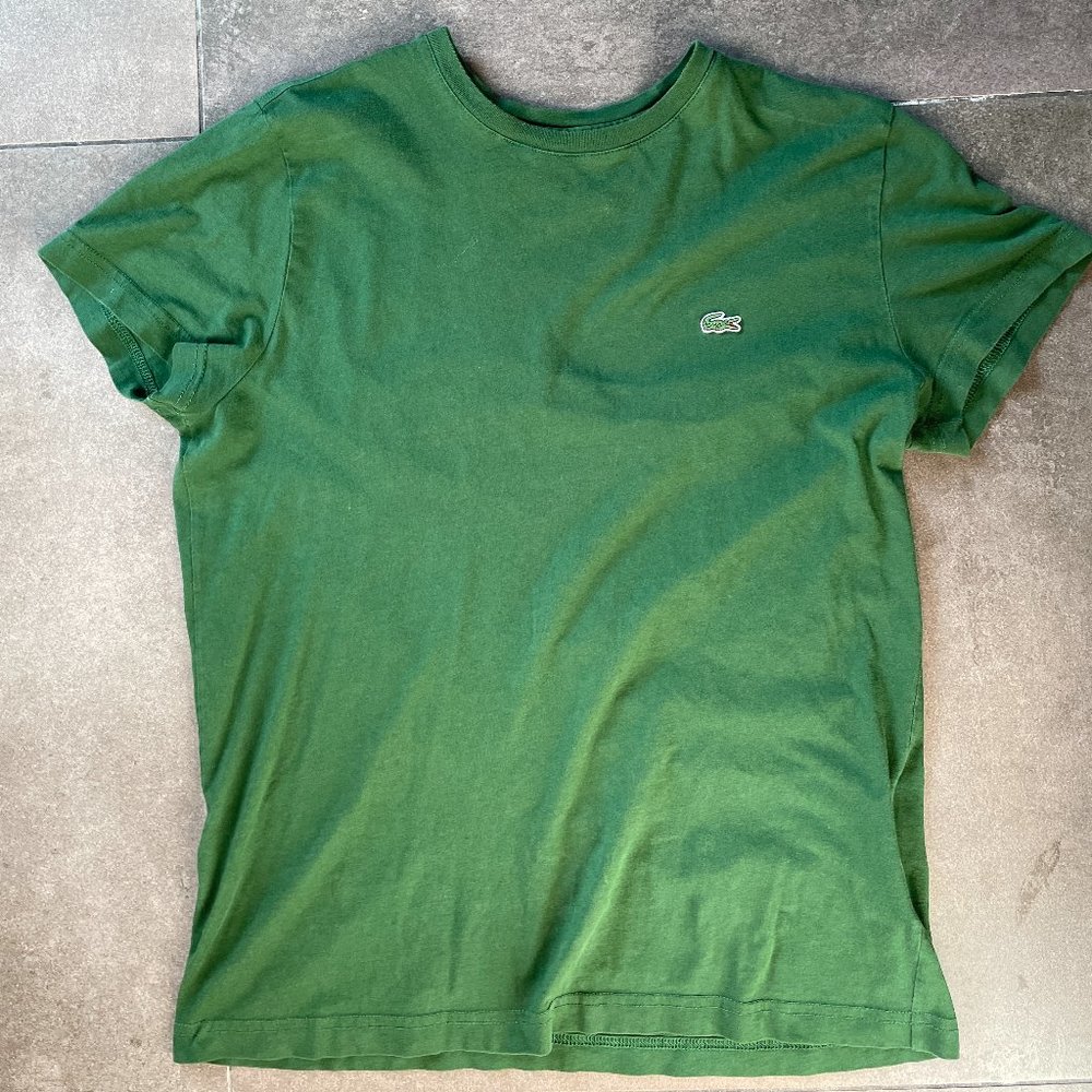 Dark Green Lacoste T-Shirt